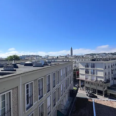 Le Petit Jacques Vue, Luminosite, Confort, Centre Unesco Apartment Le Havre